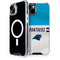 NFL Carolina Panthers White Striped iPhone 14 MagSafe Case