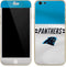 NFL Carolina Panthers White Striped iPhone 6/6s Skin