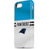 NFL Carolina Panthers White Striped iPhone 8 Pro Case
