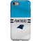 NFL Carolina Panthers White Striped iPhone SE (2nd & 3rd Gen) Pro Case