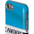 NFL Carolina Panthers White Striped iPhone SE (2nd & 3rd Gen) Pro Case