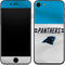 NFL Carolina Panthers White Striped iPhone SE (2nd & 3rd Gen) Skin