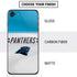 NFL Carolina Panthers White Striped iPhone SE (2nd & 3rd Gen) Skin