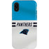 NFL Carolina Panthers White Striped iPhone XR Pro Case
