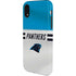 NFL Carolina Panthers White Striped iPhone XR Pro Case