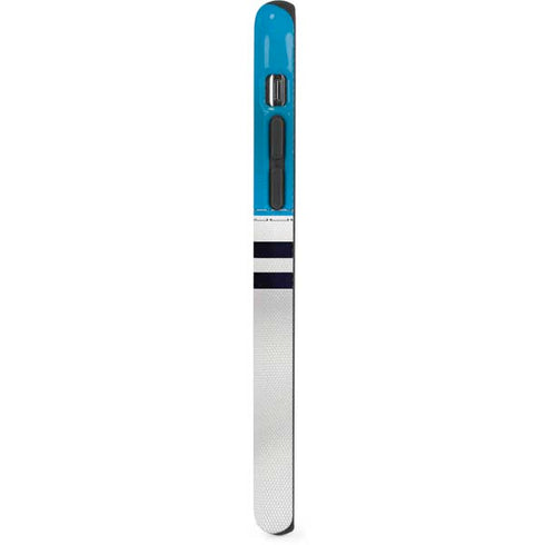 NFL Carolina Panthers White Striped iPhone XR Pro Case