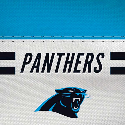 NFL Carolina Panthers White Striped iPhone XR Skin