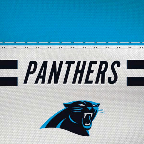 NFL Carolina Panthers White Striped iPhone XS Max Skin