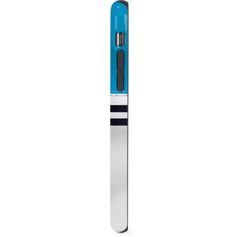 NFL Carolina Panthers White Striped iPhone XS Pro Case