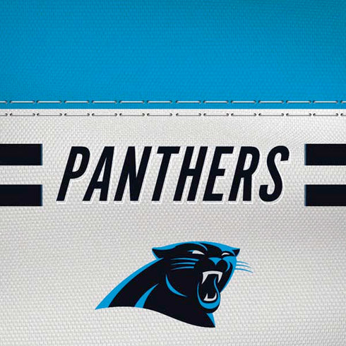 NFL Carolina Panthers White Striped iPhone XS Skin