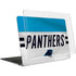 NFL Carolina Panthers White Striped MacBook Air 15in (2023-2025) Case plus Skin