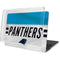 NFL Carolina Panthers White Striped MacBook Pro 13in (2020) Case plus Skin