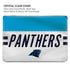 NFL Carolina Panthers White Striped MacBook Pro 13in (2020) Case plus Skin