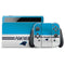 NFL Carolina Panthers White Striped Nintendo Switch OLED (2021) Skin