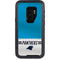 NFL Carolina Panthers White Striped Otterbox Defender Galaxy Skin