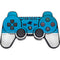 NFL Carolina Panthers White Striped PS3 Dual Shock wireless controller Skin