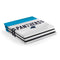 NFL Carolina Panthers White Striped PS4 Pro Console Skin