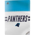 NFL Carolina Panthers White Striped PS5 Digital Edition Console Skin