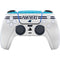 NFL Carolina Panthers White Striped PS5 Controller Skin