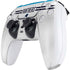 NFL Carolina Panthers White Striped PS5 Controller Skin