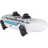 NFL Carolina Panthers White Striped PS5 Controller Skin