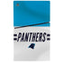 NFL Carolina Panthers White Striped PS5 Slim Digital Edition Console Skin