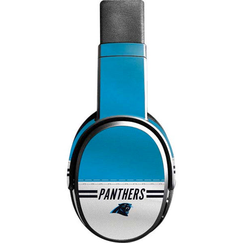 NFL Carolina Panthers White Striped Skullcandy Crusher Wireless Skin