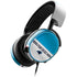 NFL Carolina Panthers White Striped SteelSeries Arctis 3 Skin