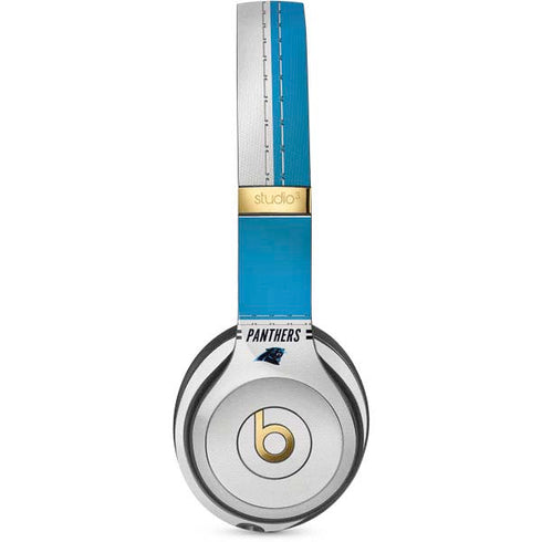 NFL Carolina Panthers White Striped Studio Wireless 3 Skin