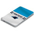 NFL Carolina Panthers White Striped Surface Duo Skin