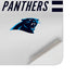 NFL Carolina Panthers White Striped Surface Duo Skin