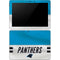 NFL Carolina Panthers White Striped Surface Go Skin