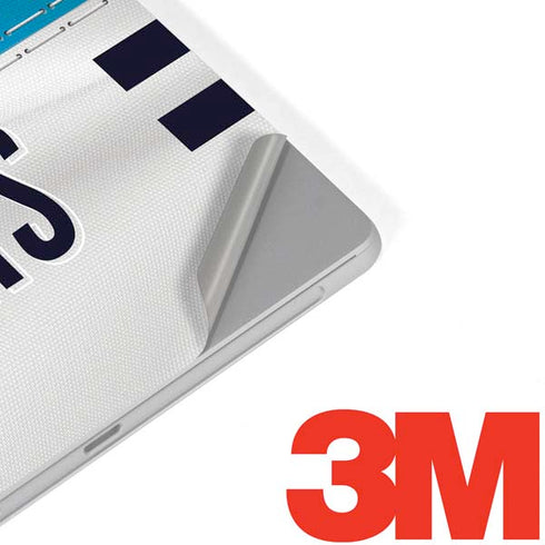 NFL Carolina Panthers White Striped Surface Go Skin