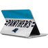 NFL Carolina Panthers White Striped Surface Laptop Studio Skin