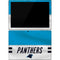 NFL Carolina Panthers White Striped Surface Pro 7 Skin