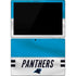 NFL Carolina Panthers White Striped Surface Pro 7 Skin