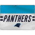 NFL Carolina Panthers White Striped Surface Pro 8 Skin