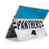 NFL Carolina Panthers White Striped Surface Pro 8 Skin