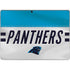 NFL Carolina Panthers White Striped Surface Pro 9 Skin