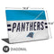 NFL Carolina Panthers White Striped Universal Laptop 18in (14.6 x 10.6in) Skin