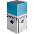 NFL Carolina Panthers White Striped Xbox Series X Console Skin