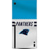 NFL Carolina Panthers White Striped Xbox Series X Console Skin