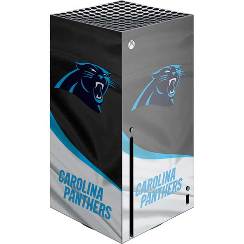 NFL Carolina Panthers Xbox Series X Console Skin