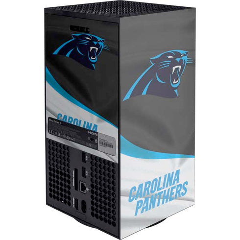 NFL Carolina Panthers Xbox Series X Console Skin