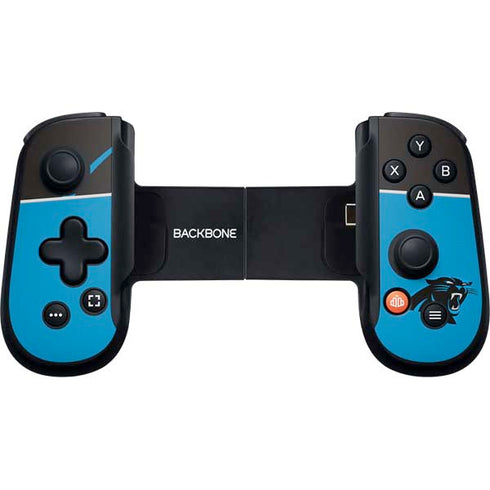 NFL Carolina Panthers Zone Block Backbone One for iPhone Game Controller Skin