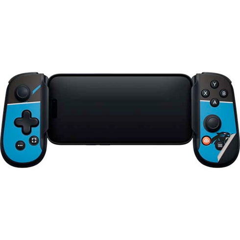 NFL Carolina Panthers Zone Block Backbone One for iPhone Game Controller Skin