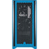 NFL Carolina Panthers Zone Block Corsair 4000D Tempered Glass Mid-Tower ATX Case Skin