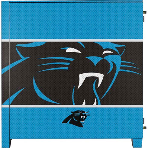 NFL Carolina Panthers Zone Block Corsair 4000D Tempered Glass Mid-Tower ATX Case Skin