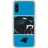 NFL Carolina Panthers Zone Block Galaxy A10e Clear Case