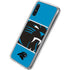 NFL Carolina Panthers Zone Block Galaxy A10e Clear Case